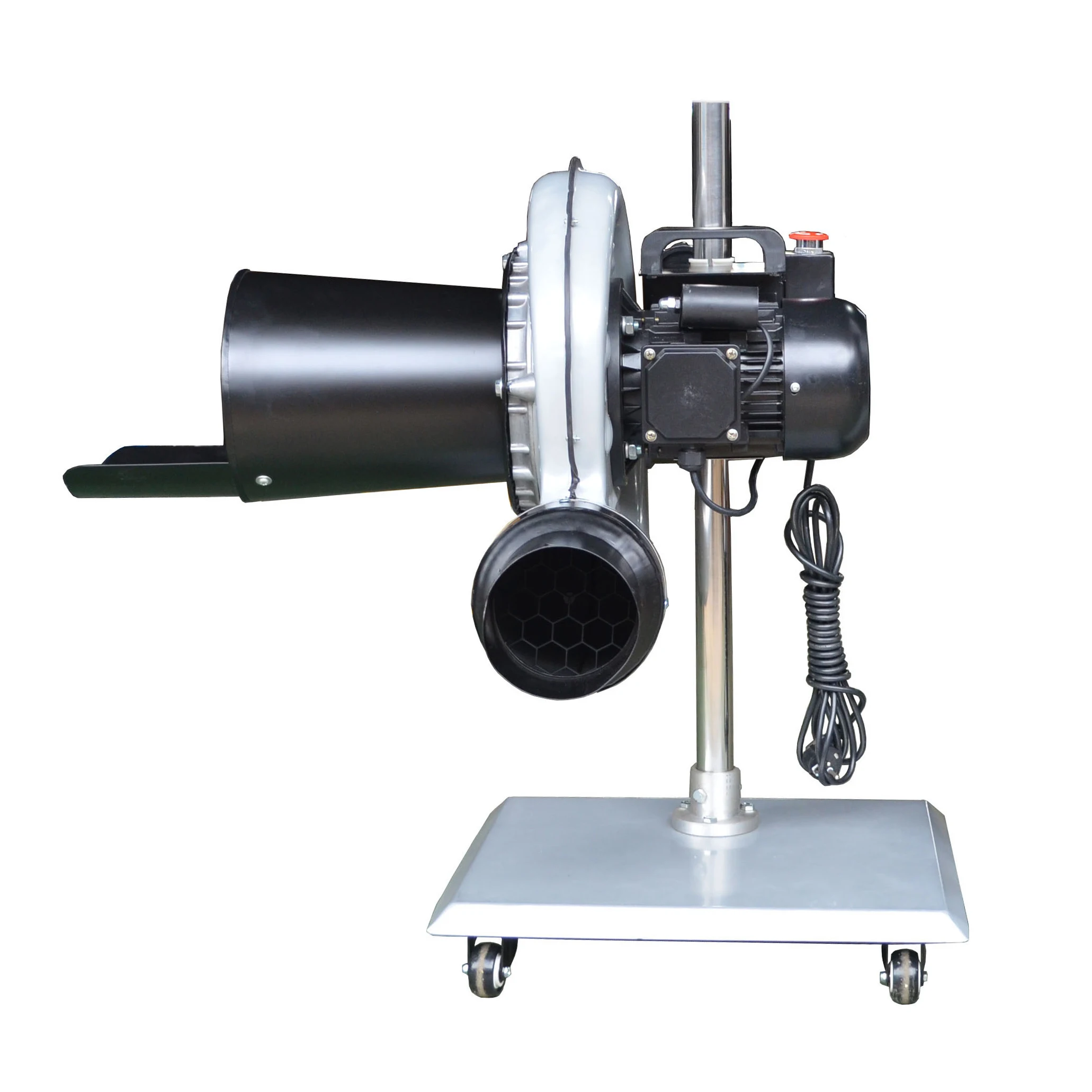 Portable Exhaust Removal for indoor spaces where internal combustion engine operate