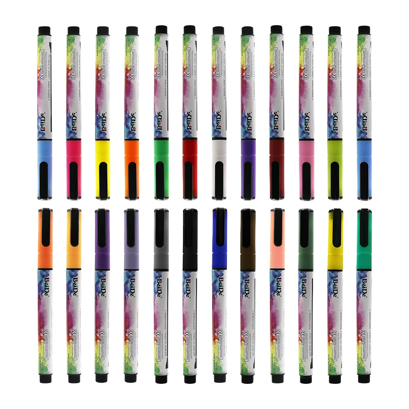 Wholesale Water-Based Wet Erased Pen fine tip 1mm Slim Chalk Marker pen for painting