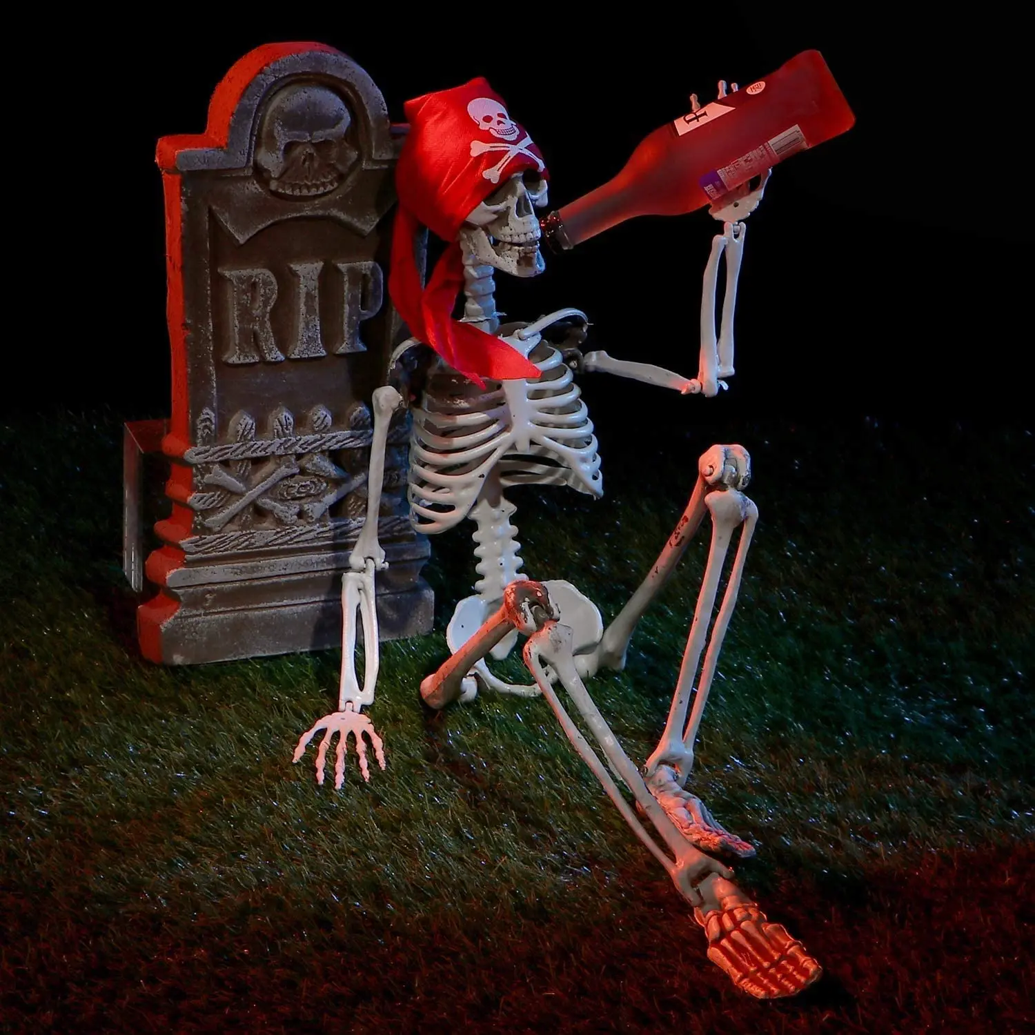 Customize 35 inch Halloween Skeleton Full Body Plastic Skeleton with Movable  Joints Perfect for Halloween Decorations Party