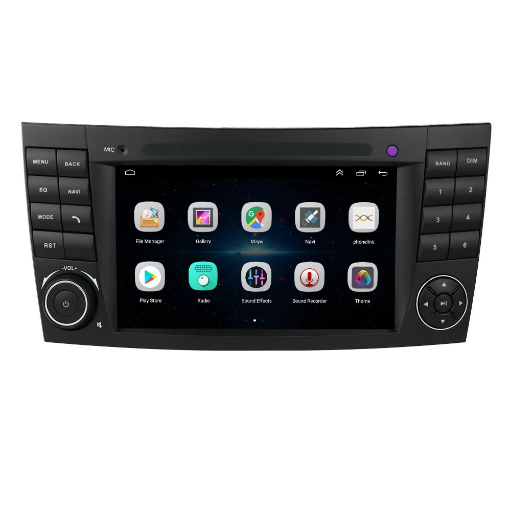 Hot Sale Central Control Screen Car Mp5 Reversing Video Player Car Navigation for 02-09 Mercedes-benz W211