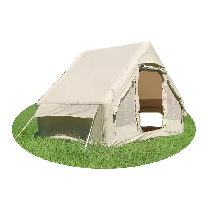 Top Quality 6.3 Square Meters Tents Camping House Tent Waterproof and Windproof Inflatable Tent with pump