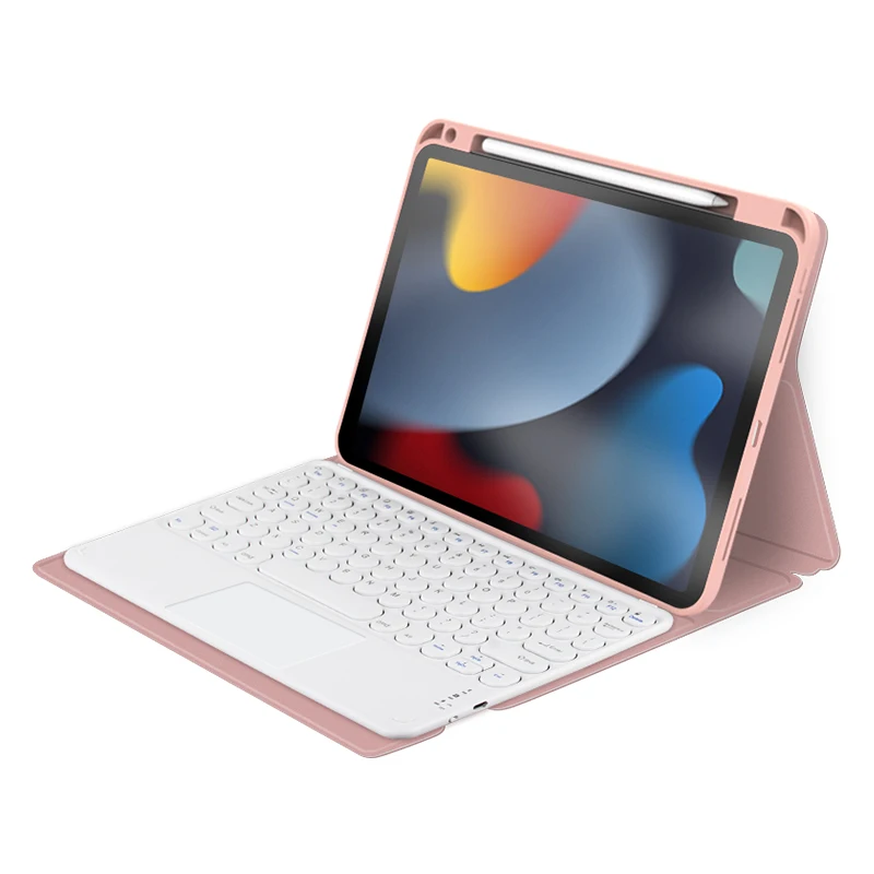 Detachable Magic keyboard case For iPad 10.2 9th Generation 2021 Magnetic Keyboard cover Factory manufacture