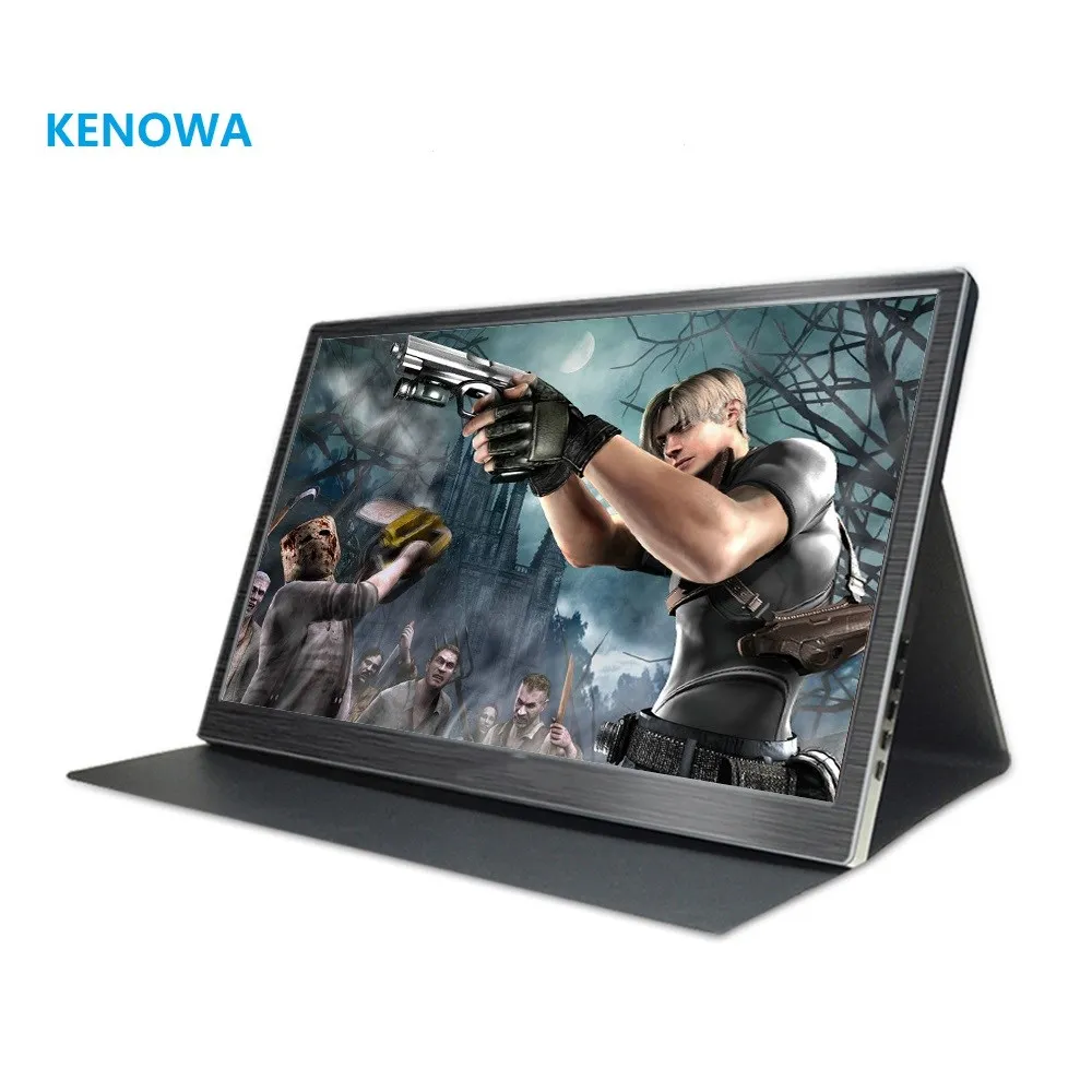 
Full HD 1080P Gaming Monitor 15.6 inch Portable Monitor with HD MI Type-C USB for Laptop Pc Mobile Phone 