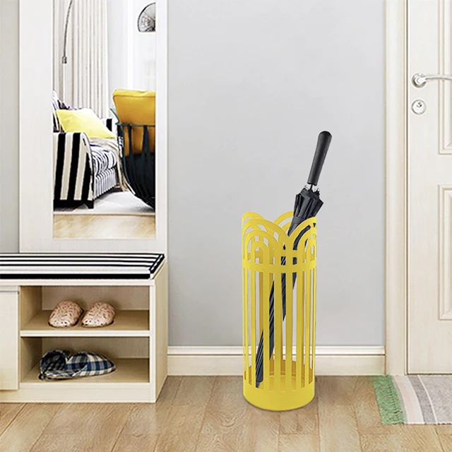 Factory Wholesale Price Customized Color Umbrella Stand Holder Factory Direct Sales Material Iron Umbrella Holder Rack