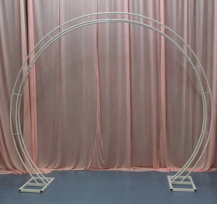 The new wedding props semi-circular arched door opened the shop to celebrate the wedding flower stand wedding flower door