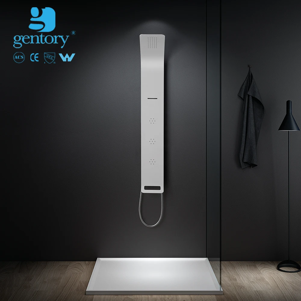 
A051 #5052 Aluminum alloy massage bathroom showers column panels manufacturer shower douche panel 