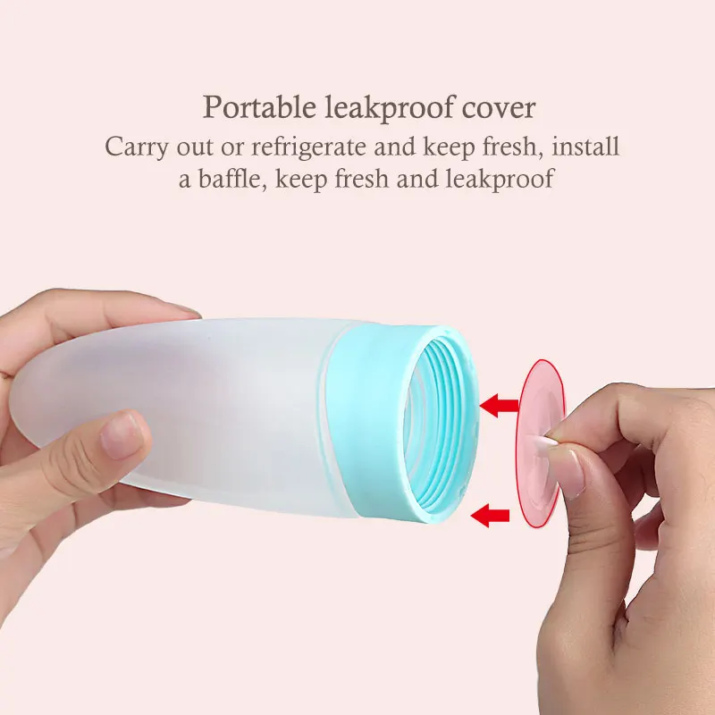 Complementary Food Spoon Rice Paste Milk Bottle Squeeze Baby Feeding Spoon Baby Eat Fruit Bite Bite Music feeder