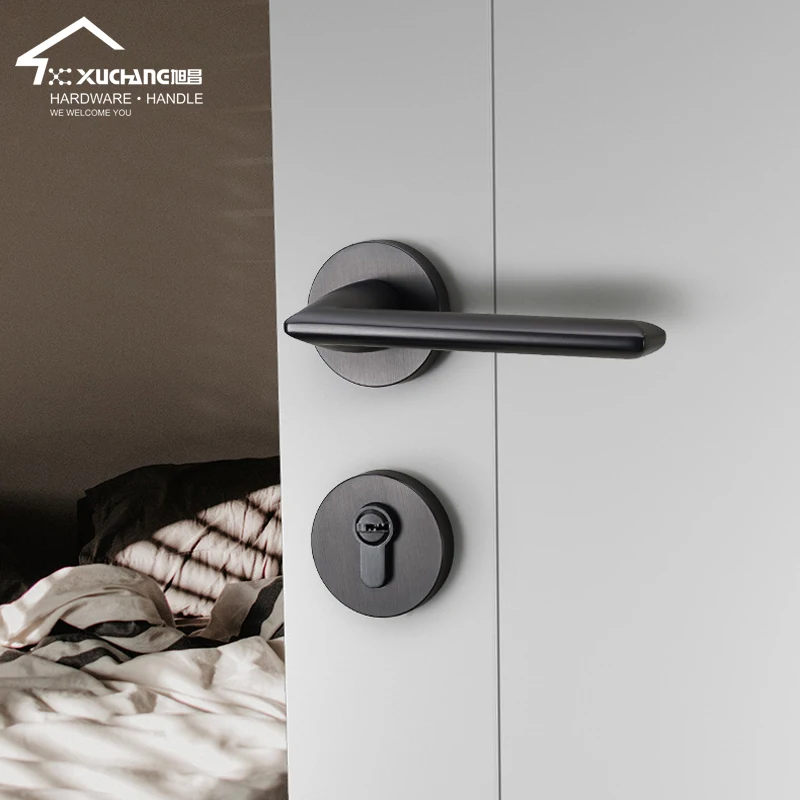Рычаг замок промышленные инструменты аксессуары безопасности спальня производство цинковый сплав ручка двери