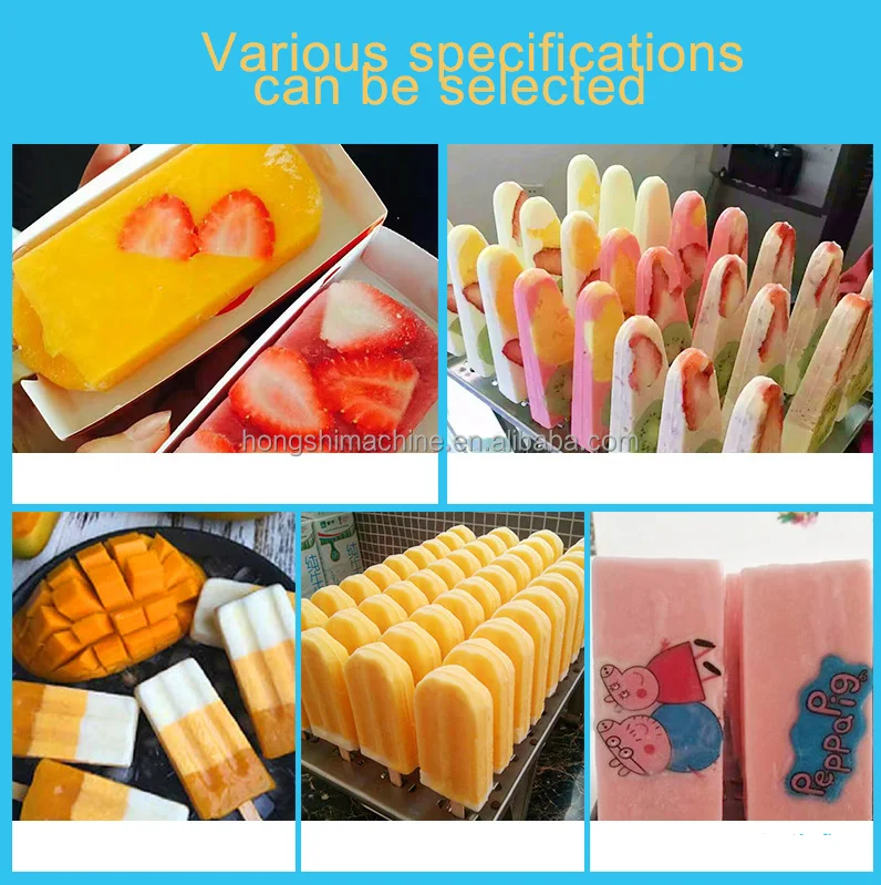 Stainless steel high quality ice lolly machine / popsicle making machine