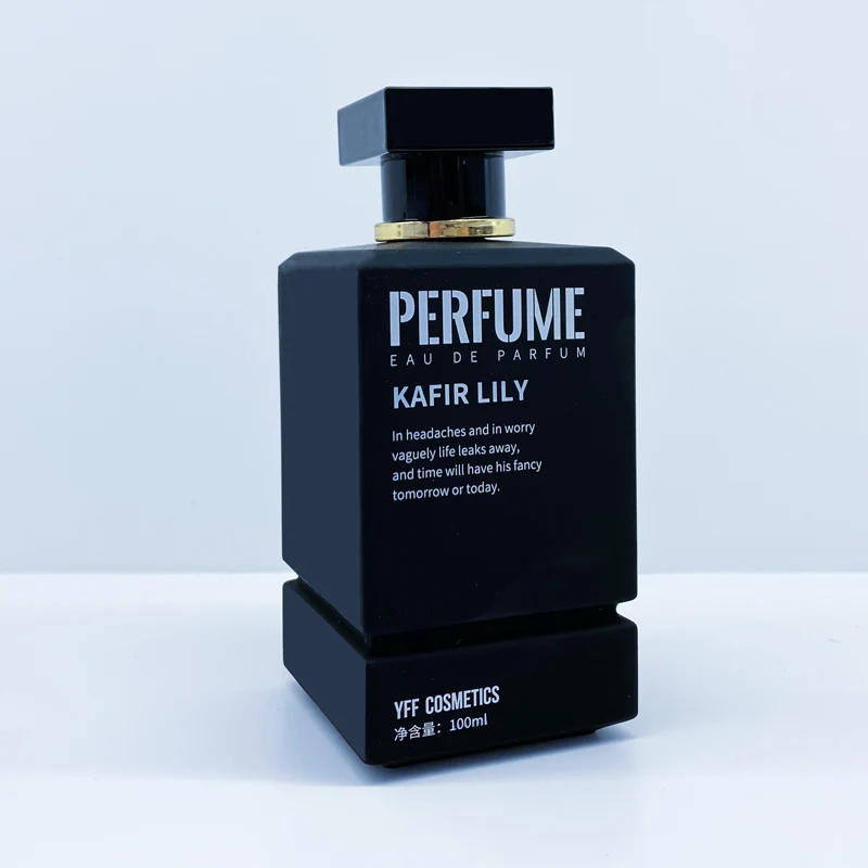 Wholesale square design sense perfume bottle 100ml  can be customized scent floral perfume set for women
