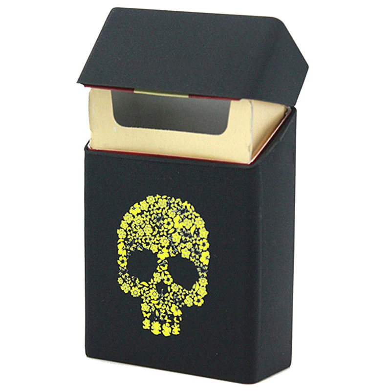 Flat Pack Cigarette Paper Box Custom Logo Black Cigarette Pre-Roll Box Packaging Custom Paper Empty Blank Cigarette Boxes