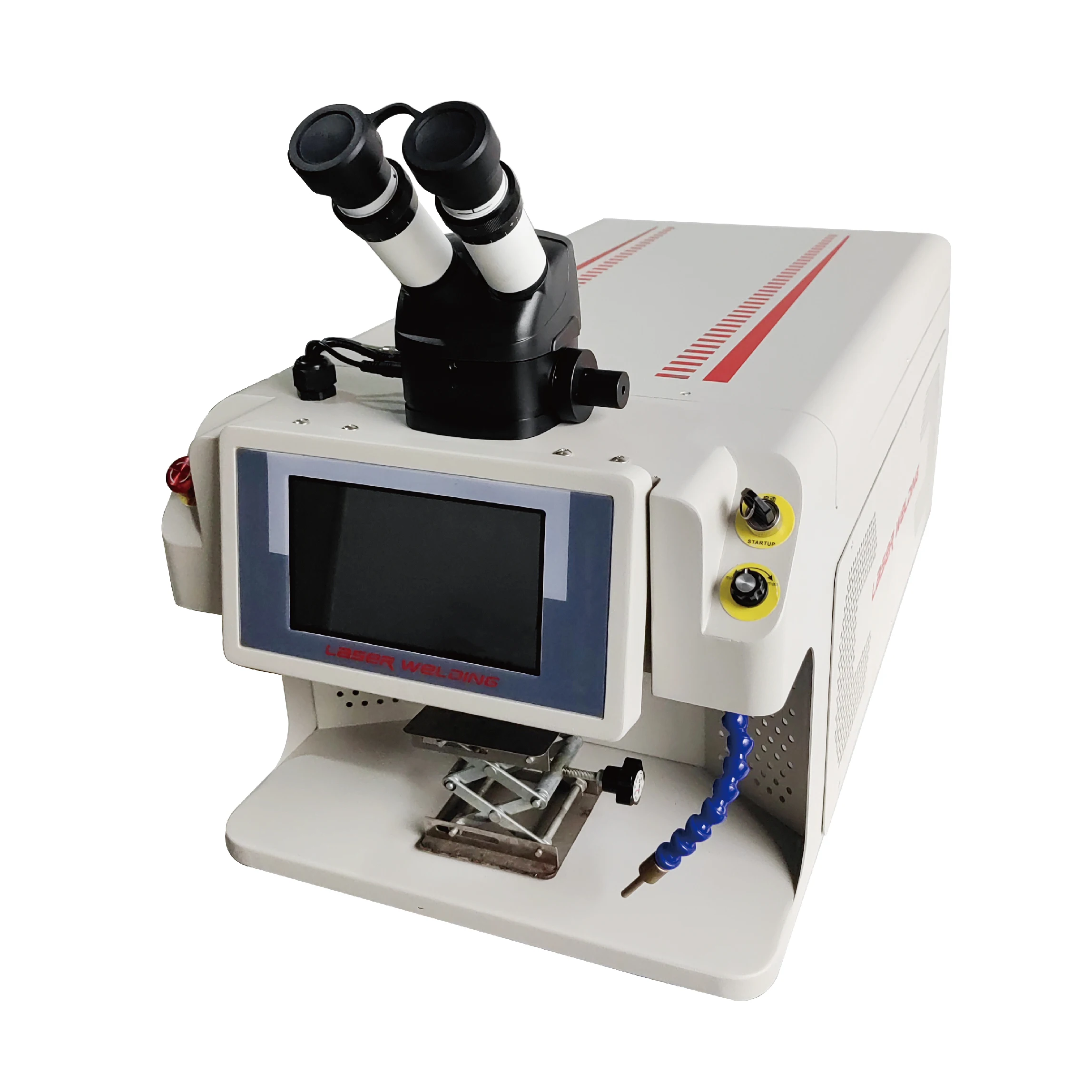 Desktop Portable Micro QCW Fiber Laser Welding Machine for Jewelry Gold Silver