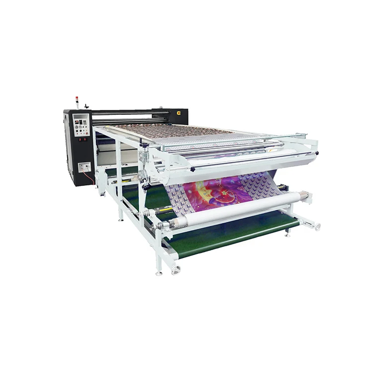 Heating Oil Fabric Roller Printing Ink Sublimation Printing Machine