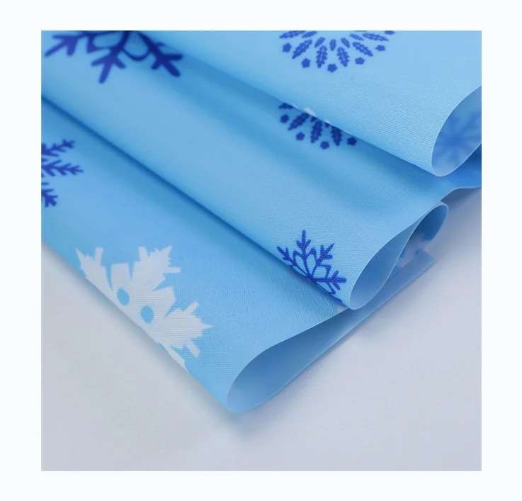 Factory Direct Sales 190T Polyester Taffeta + PVC Waterproof Pet Ice Pad Fabric