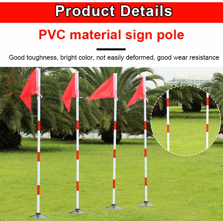 Detachable Football Sports Training Coaching Stick Marker Soccer Agility Slalom Poles