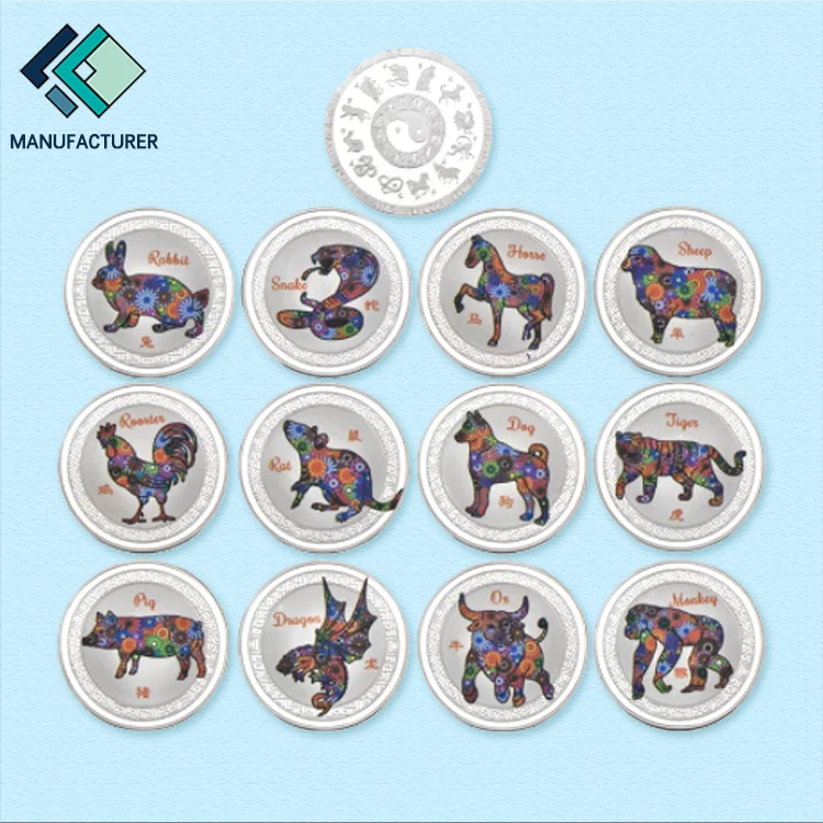 
Custom Military Souvenir Army Commemorative Sports Metal Soft Enamel Challenge Coin 