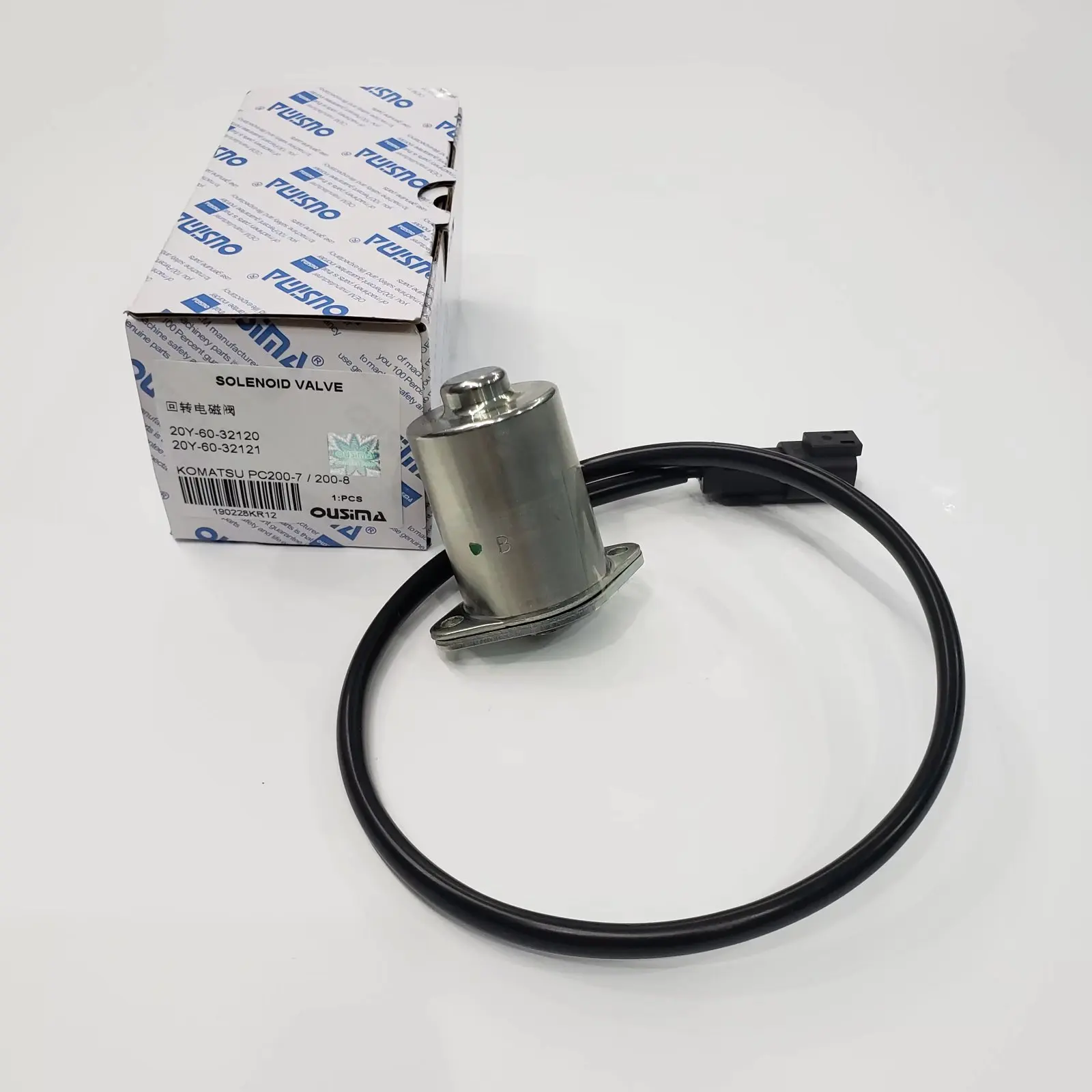 OUSIMA Rotary Swing Solenoid Valve 20Y-60-32120 20Y-60-32121 For Komatsu PC200-7 PC220-7 PC200-8 Excavator