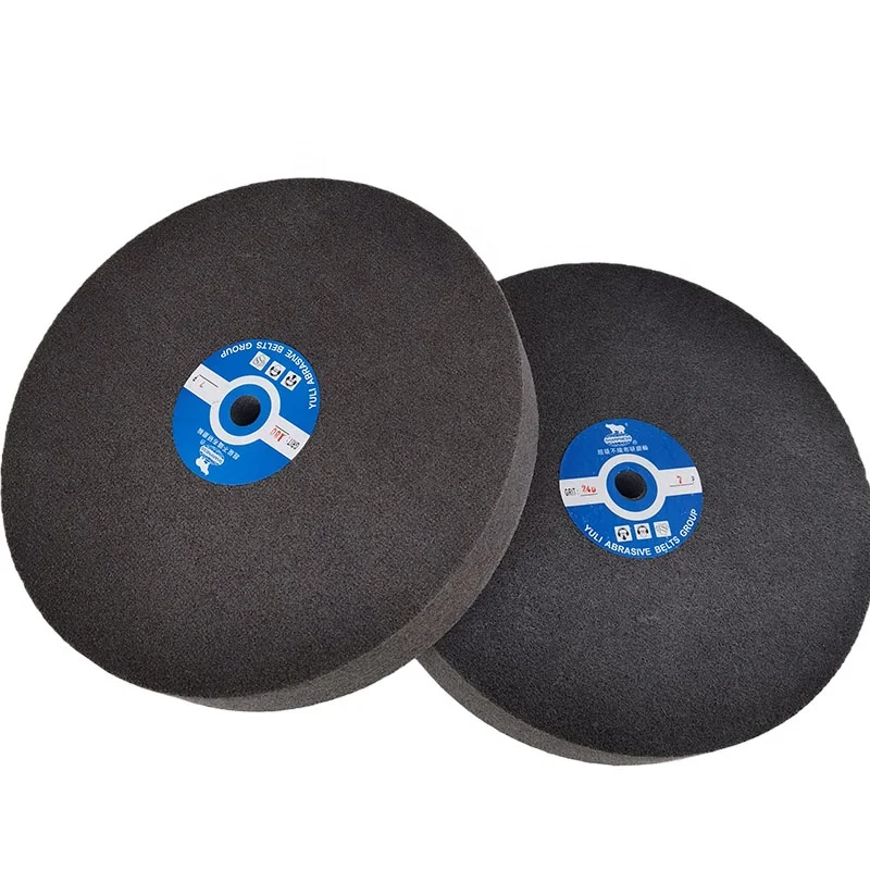 Factory customized fiber abrasive grinding for electroplating metal non-woven polishing wheel nylon cloth polishing wheel