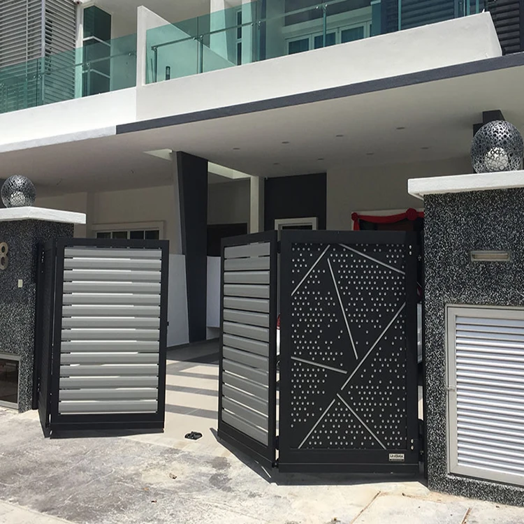 OFDT Automatic sliding main gates designs driveway sliding gate