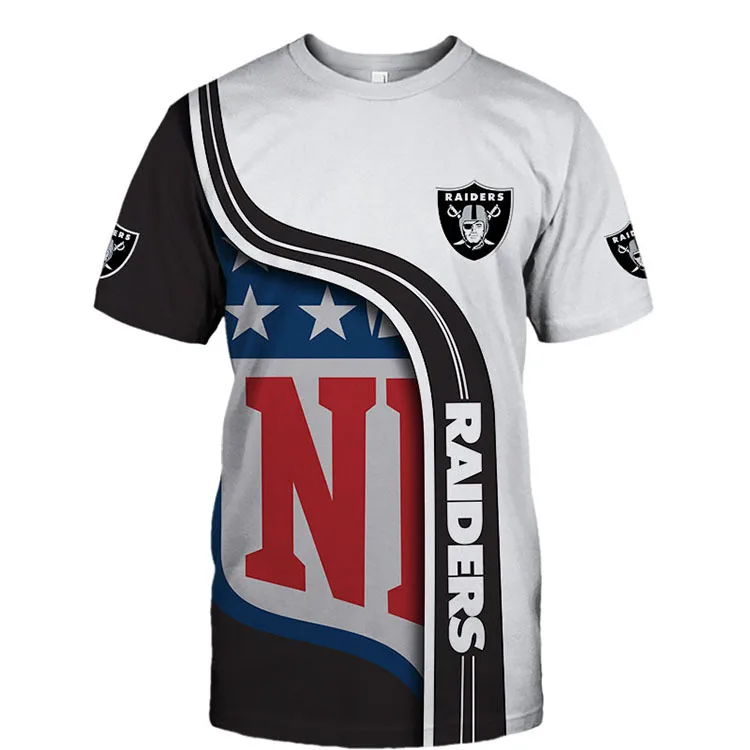 2021 New products NFL Football All Teams Eagles Cowboys Bills  Men 3D Print Sport T Shirt