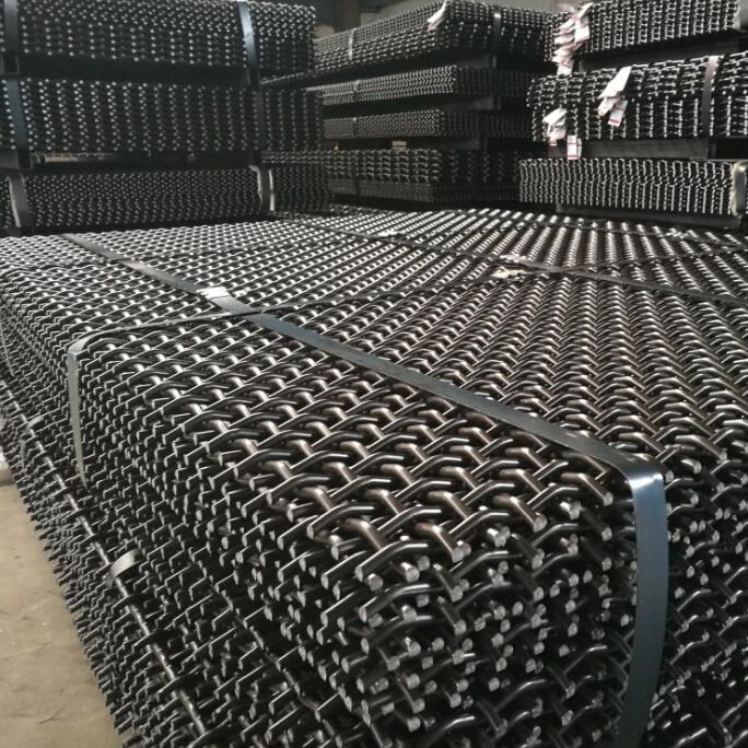 Вибрирующая сетка из нержавеющей стали с высоким содержанием марганца