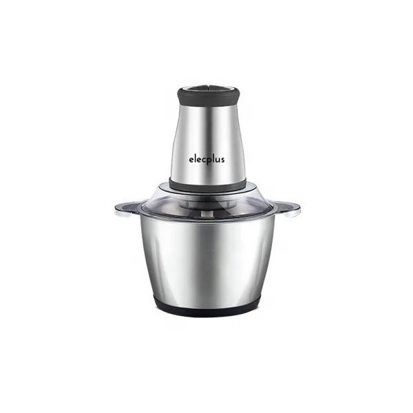 2L Stainless Steel Minced Portable Multifunctional Food Chopper Processor Mini Professional Household Meat Grinder