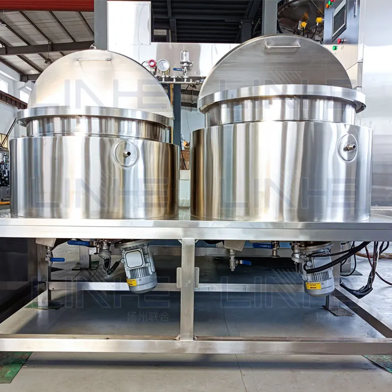 Factory supply body cream lotion lip cream high shear dispersing vacuum emulsifier machine