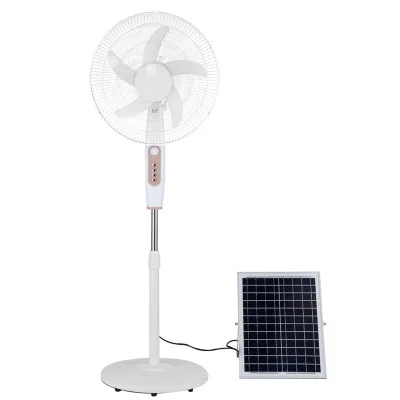 Hot Selling Plastic Home Solar Fan With Battery