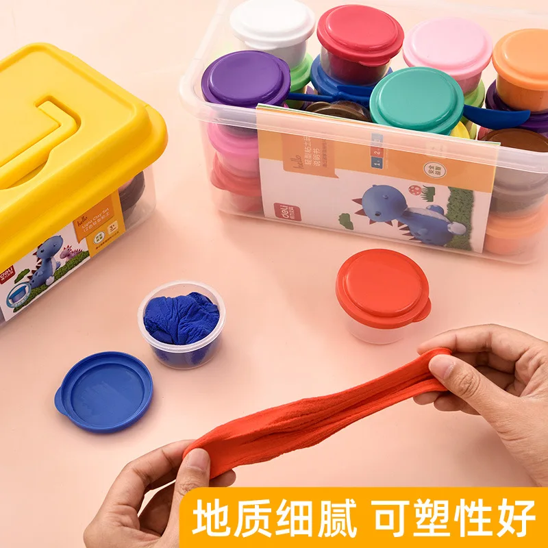 Ultra-light Clay Plasticine Color Clay Children Kindergarten Multi-color Non-stick Hand Mud Toy