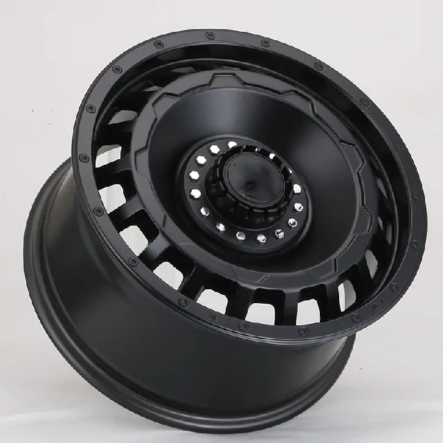 17 * 8.5 retro off-road modified upgraded wheel SUV 4x4 Black 6 * 139.7