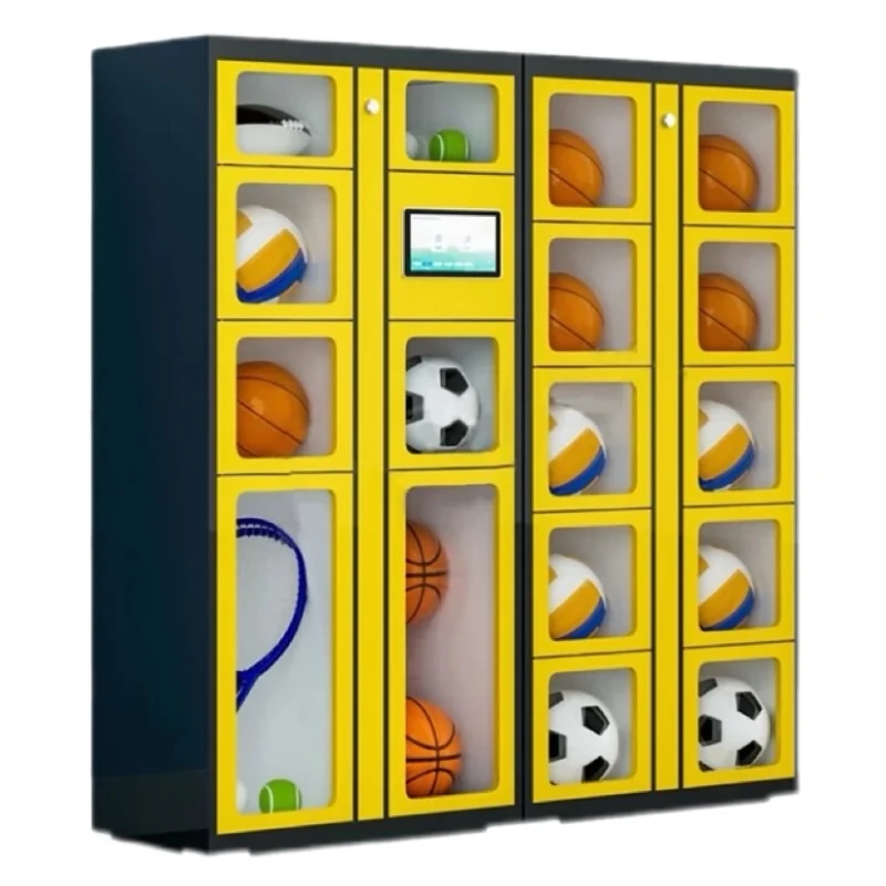 24-hour smart sports equipment rental locker shared basketball, badminton racket, tennis racket, table tennis racket, volleyball