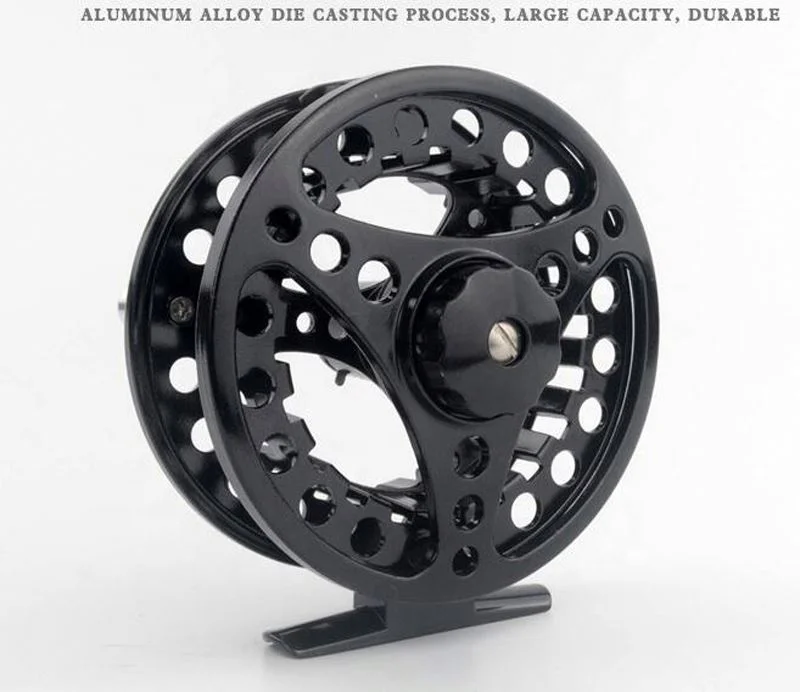 CASTSOON 3/4 5/6 7/8 Sizes Full Metal High Quality Aluminum Alloy Wheels All Fly Fishing Tools Reel