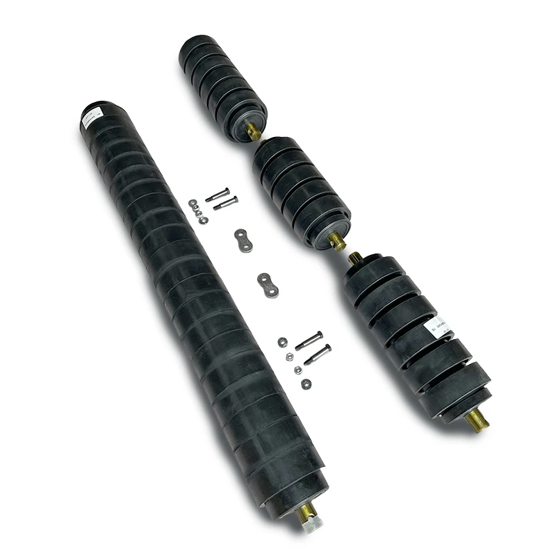 Milling machine spare parts W120F 90121 rubber side guide rollers for belt conveyor