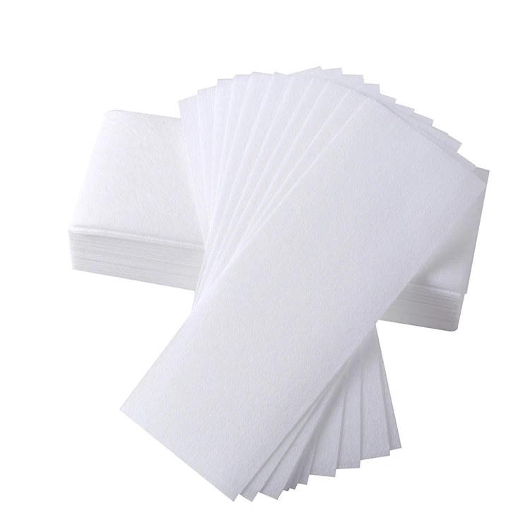 
Custom private label non woven wax paper strips waxing hair removal strips for male and women 