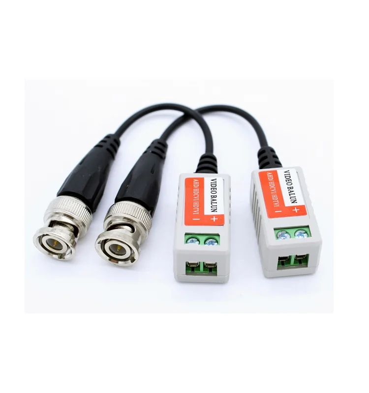 NEW CCTV BNC to IP Converter Passive HD UTP 1080P 3MP 4MP 5MP Video Balun CCTV
