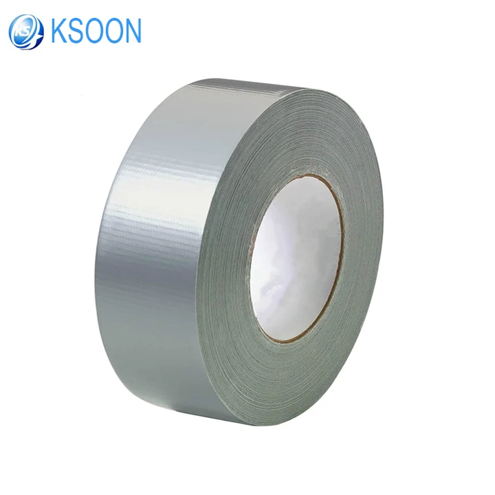 Hot Melt Cloth Strong Adhesive Rubber Grey Silver Heavy Duty Duct Tape
