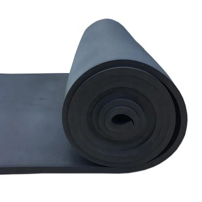 Spot Sales Aluminum Foil Sound Insulation Rubber-plastic Sponge Board Self-adhesive Sound Insulation Nitrile Rubber Foam Board