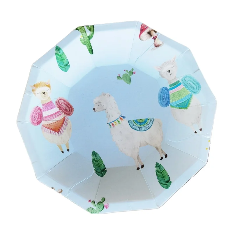 9inch Disposable Tableware Party Set Paper Plate