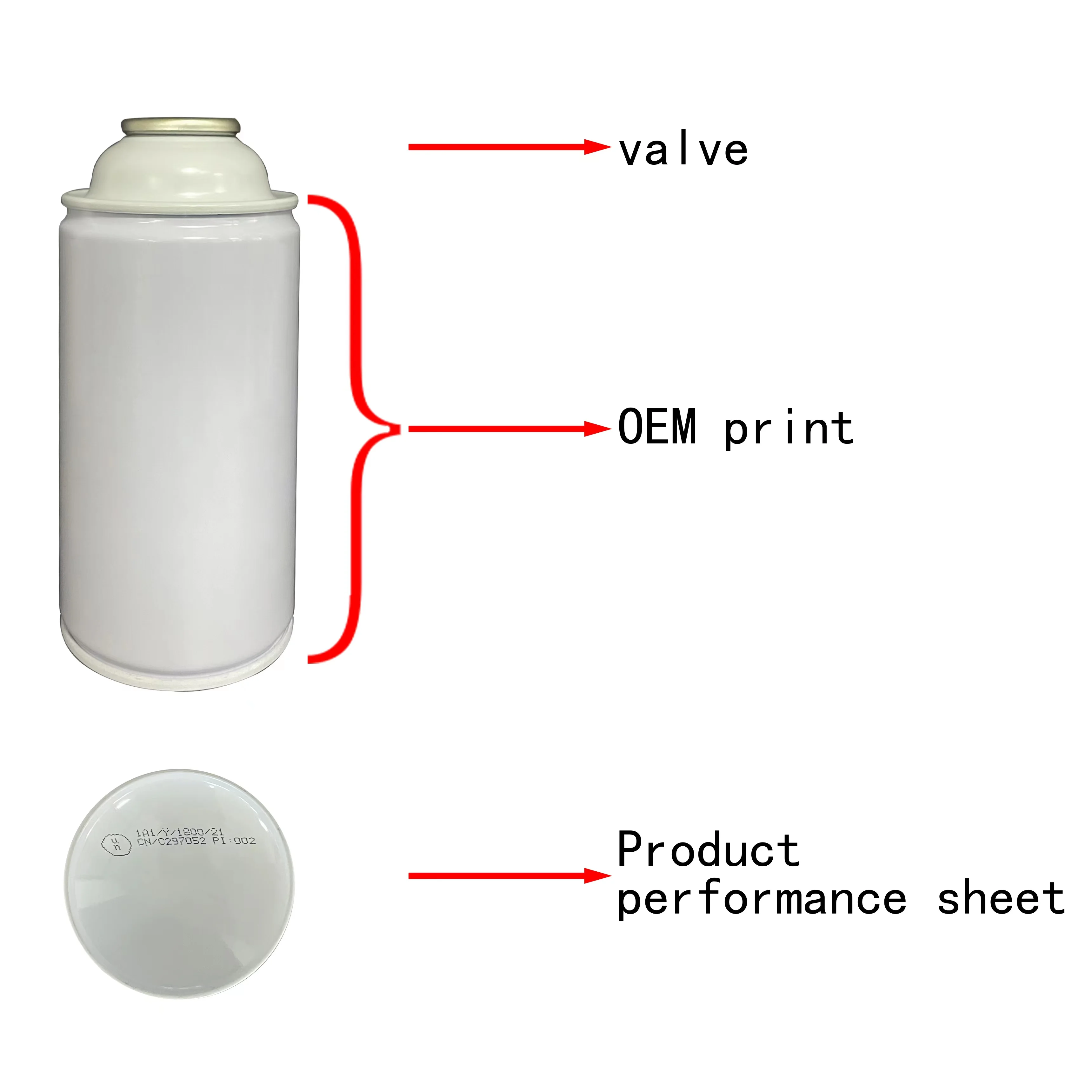 AC Gas Refill Can Small Gas Disposal 2022