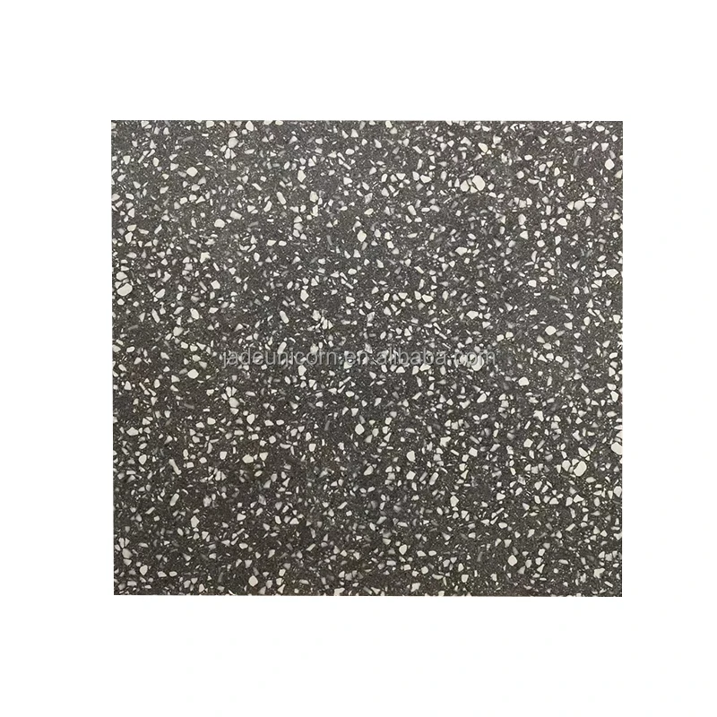 Китай заводская цена средняя серия Grey Terrazzo матовая Мраморная и гранитная керамическая напольная плитка