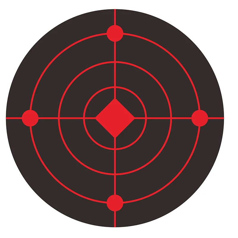 Custom Logo Stickers Target Shooting Archery Target Paper Instantly See Your Shooting Target point for Shooting Training