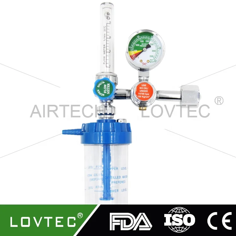 
cga540 medical oxygen regulator with flowmeter for cylinder 