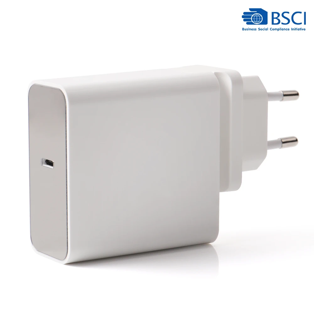 60W USB C Charger PD Quick Charging Type C Charger for USB-C Laptops for MacBook Pro/Air for iPad Pro iPhone XR/XS/Max/8 Galaxy