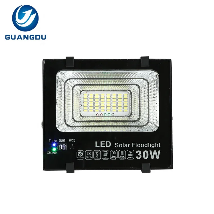 High Power Ip67 Outdoor Waterproof 30 50 100 150 200 300 400 500 1000 w SMD Solar Led Flood Lights