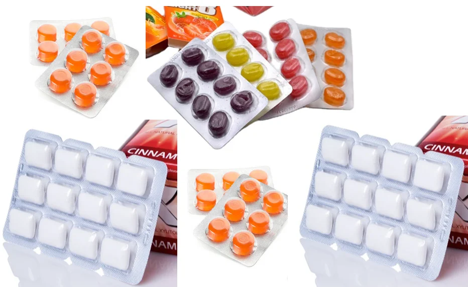 Fully Automatic blister plate candy packaging DPP-260 Alu ALu Blister Packing Machine for tablet packing