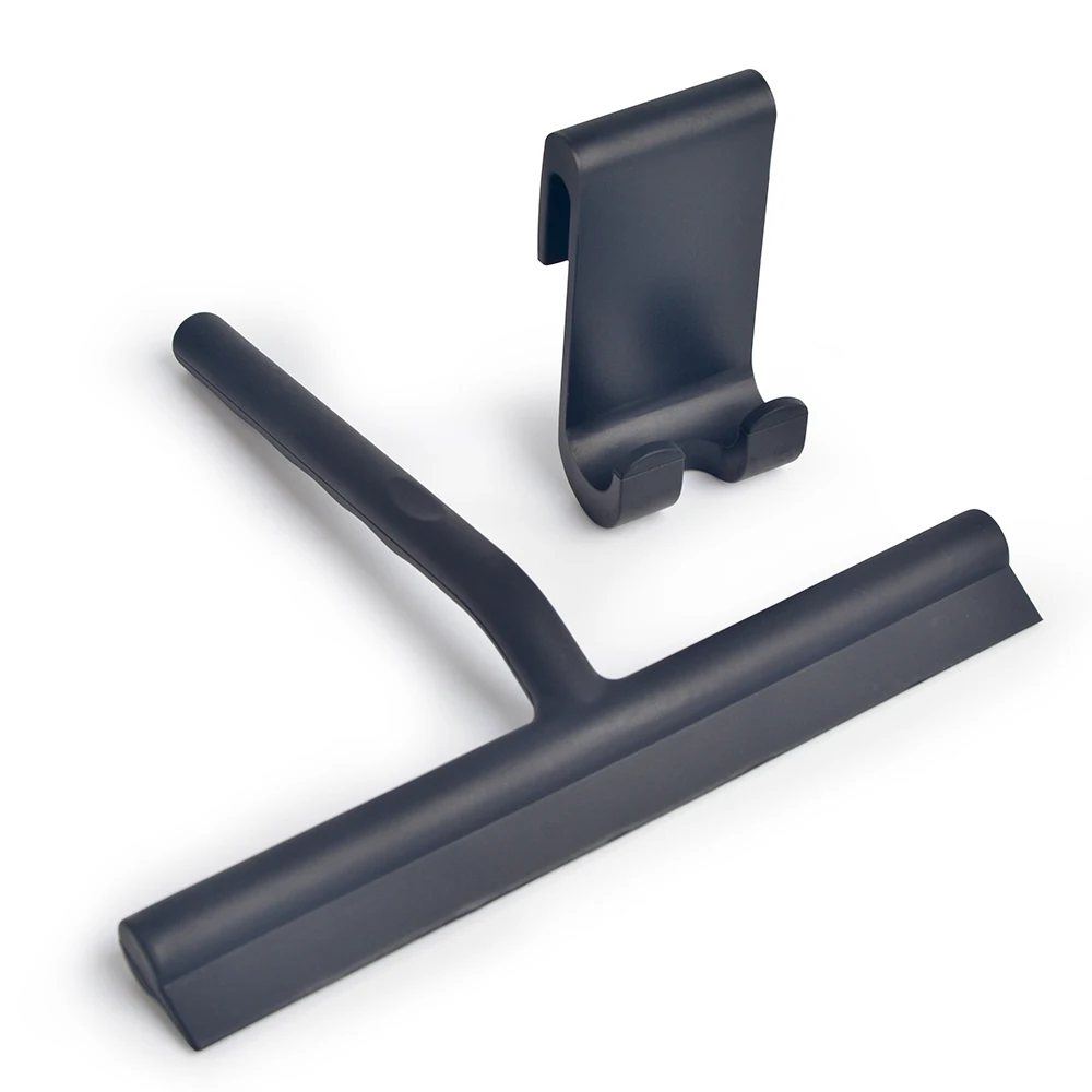 All-purpose stainless steel squeegee car glass door window wiper blade rubber silicone squeegee window cleaner shower squeegee