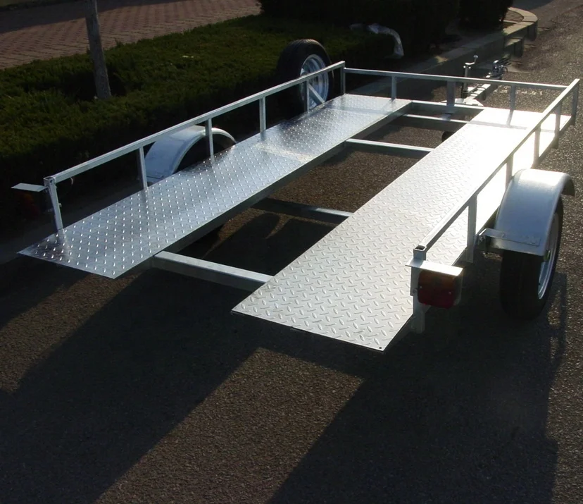 
Factory Sale Galvanized Steel Golf Cart Trailer GCT010A 