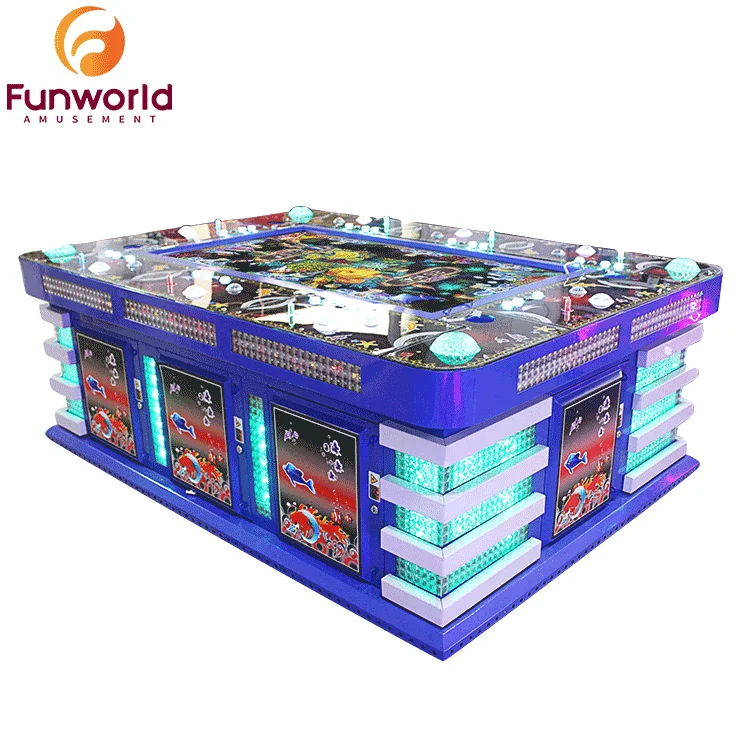 High Quality Fish Game Table 2 3 4 6 8 10 Player Skill Game Fish Table Fishing Machine
