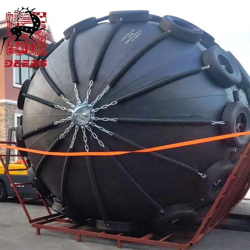 Made in China Rubber Pneumatic Fender for Shipyard Ship Tug Boat