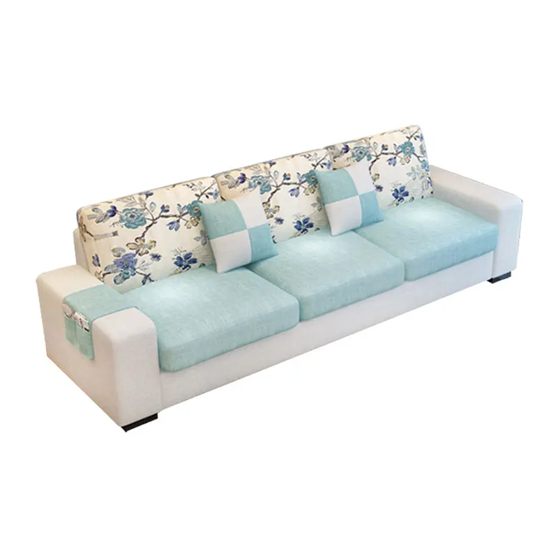 Нордическая современная мебель для дома тканевый секционный угловой диван шезлонг комбинированная кровать гостиной